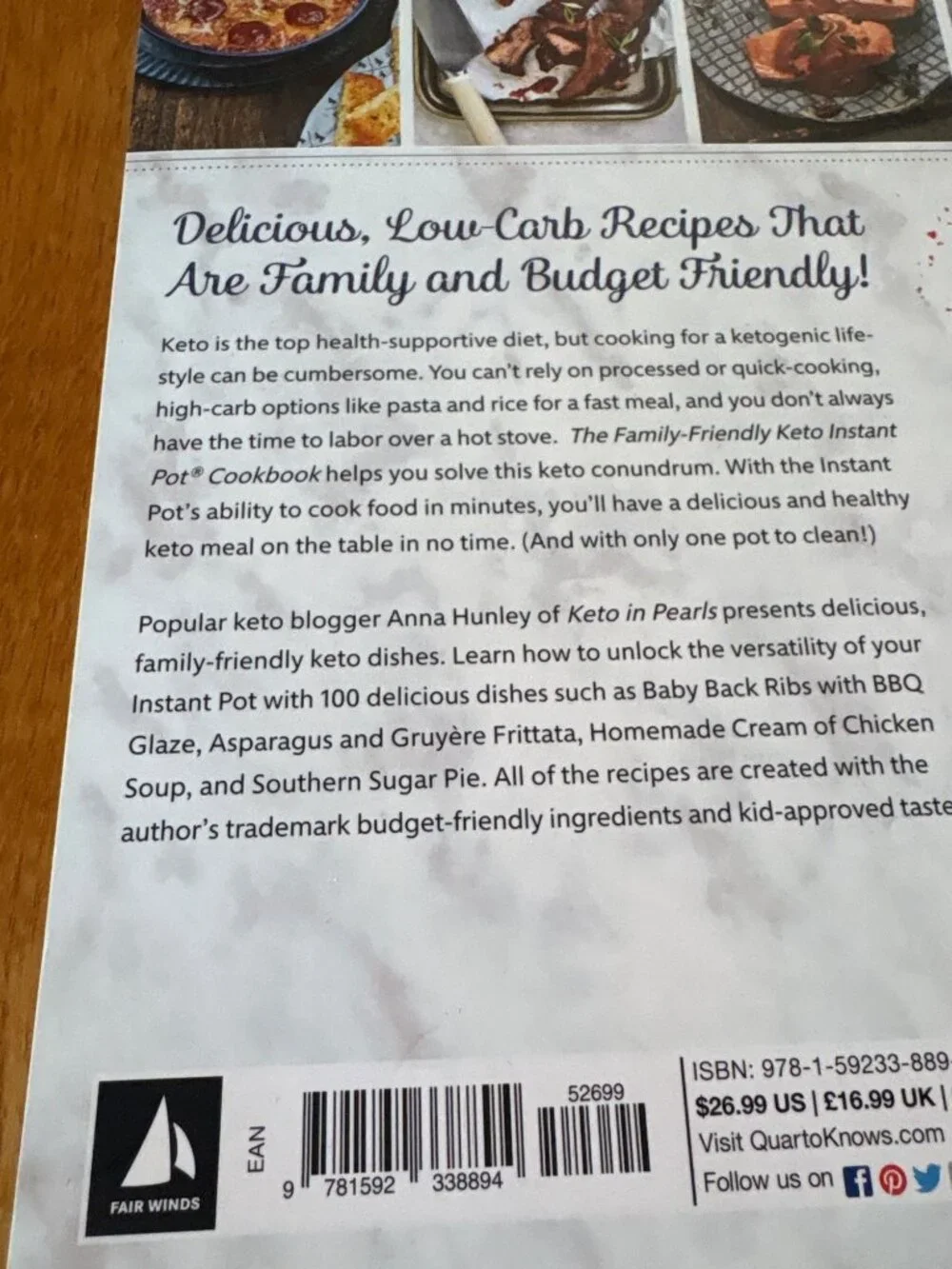 The Family-Friendly Keto Instant Pot Cookbook: Delicious Low-Carb Easy Meals Fas